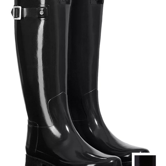 Black Hunter Boots / Rain Boots - Picture 12 of 12